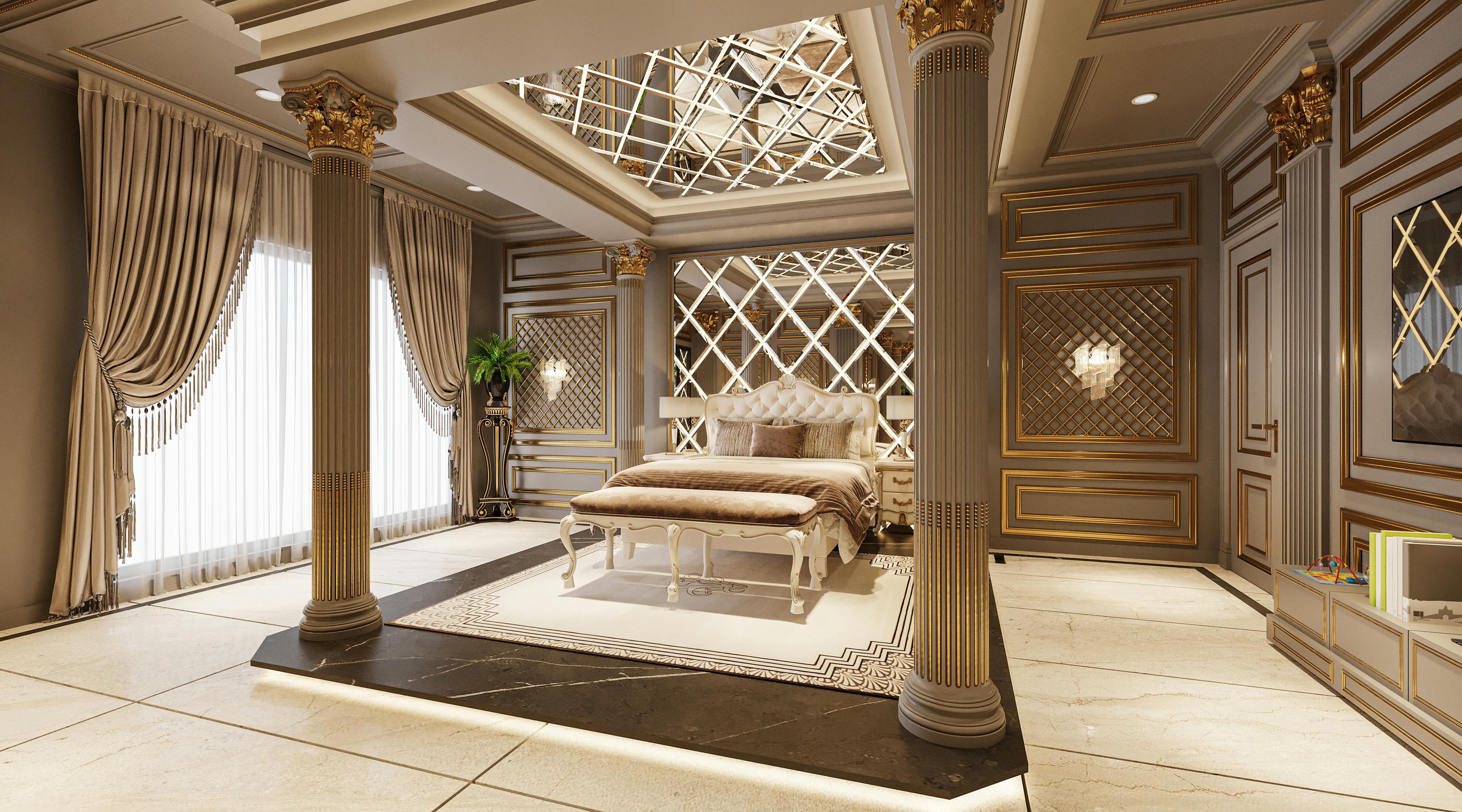 Peaceful bedroom