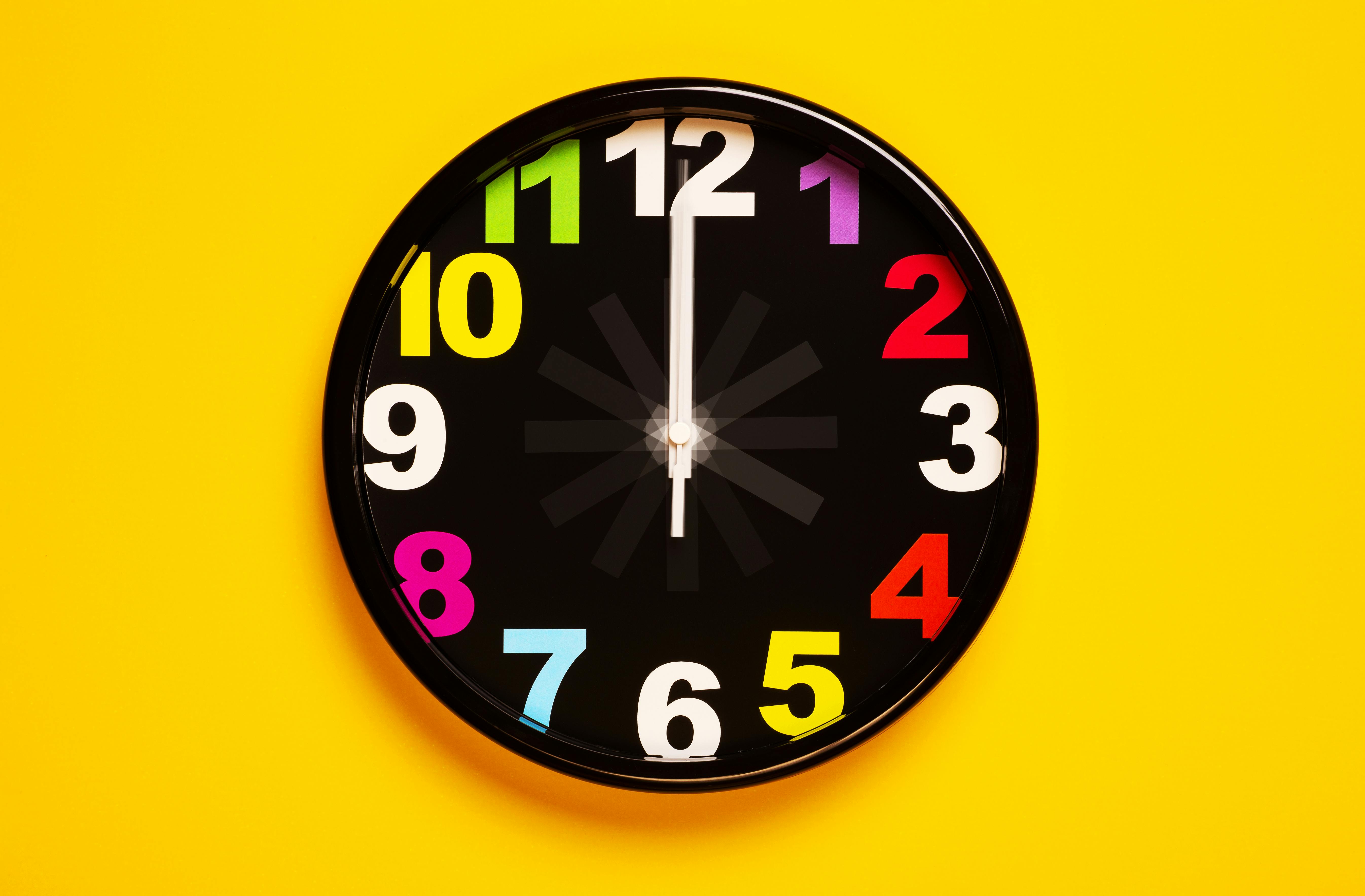 Stylish wall clock